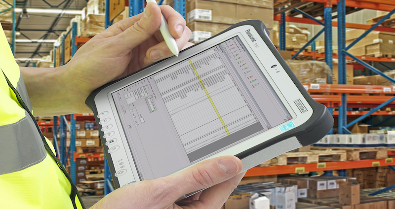 Cross-platform factory ERP app used daily on-site for stock tracking and task management